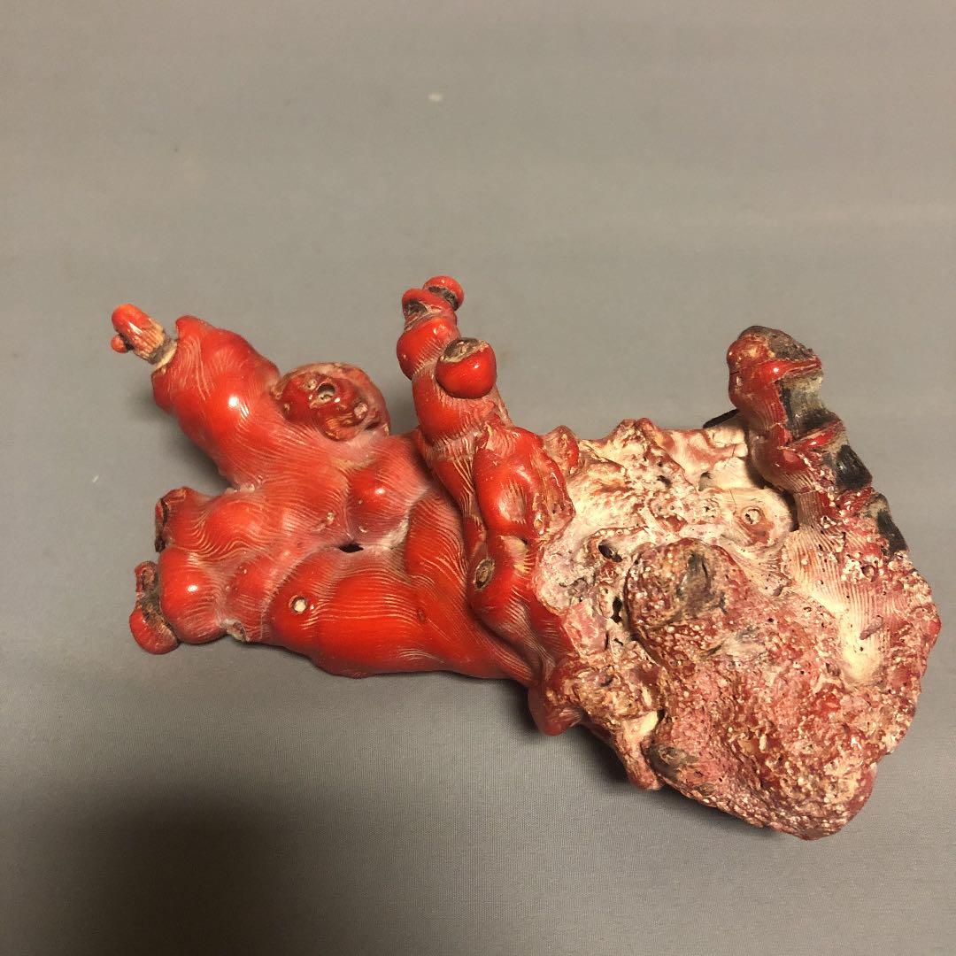 山珊瑚　念珠　原木セット