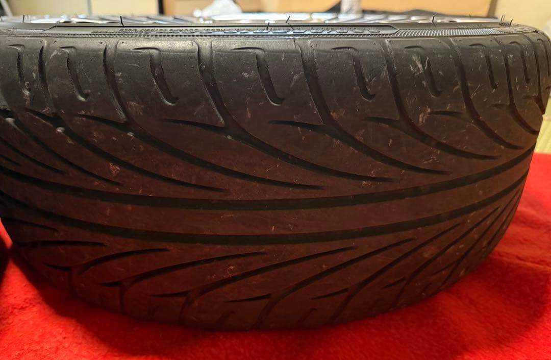 work EMITZ イミッツ19インチ タイヤセットPCD100 5穴 希少