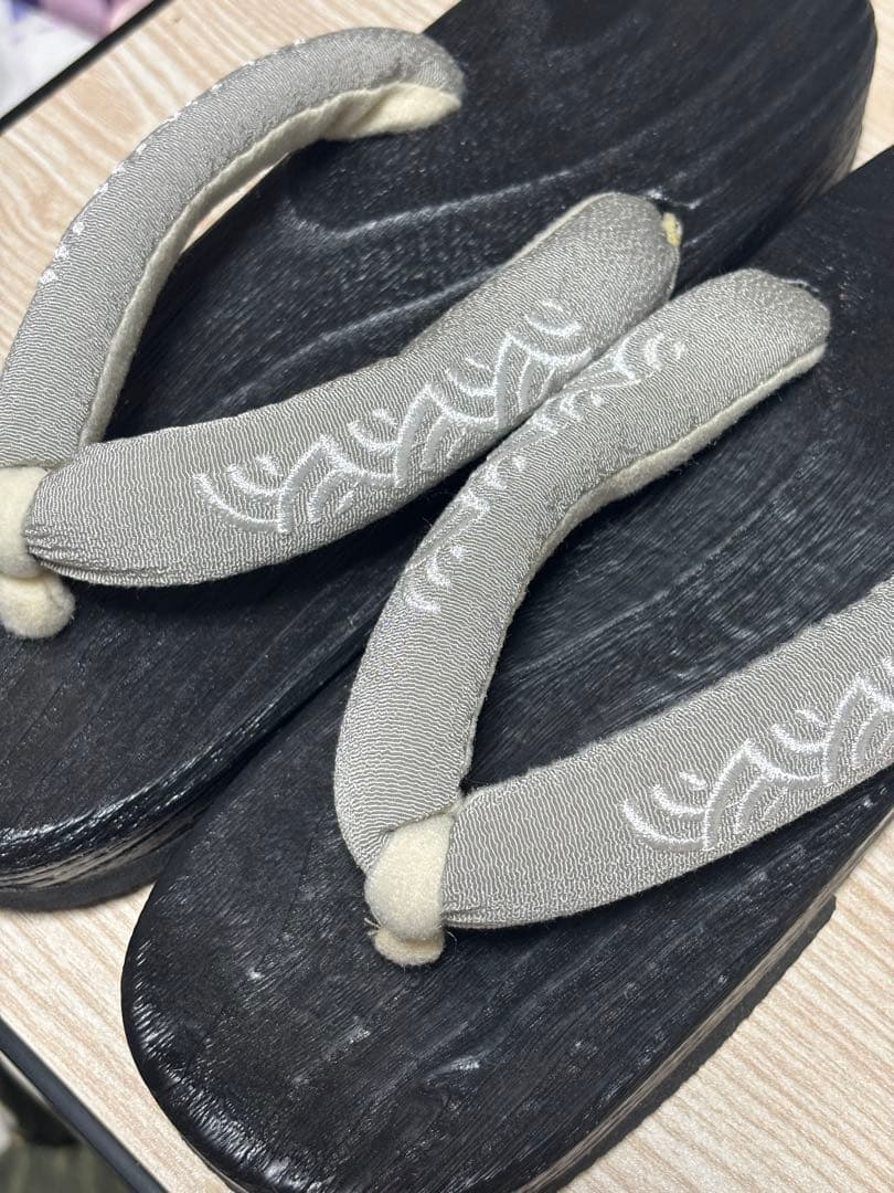 utatane 浴衣3点セット オフホワイト＆先染めベージュ風