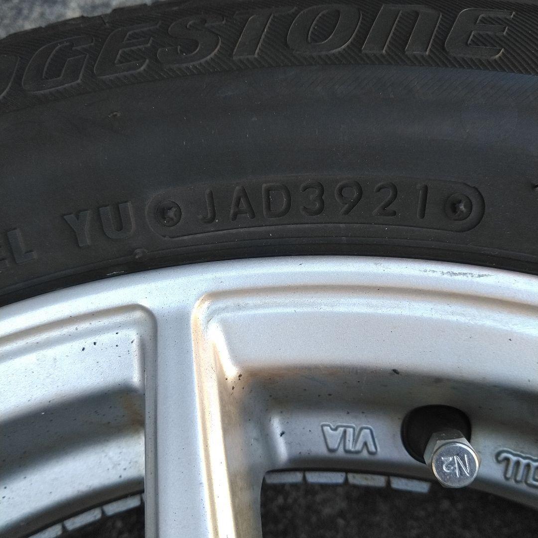 ミニバン、コンパクトカーにBSスタッドレス4本～15インチアルミ付き