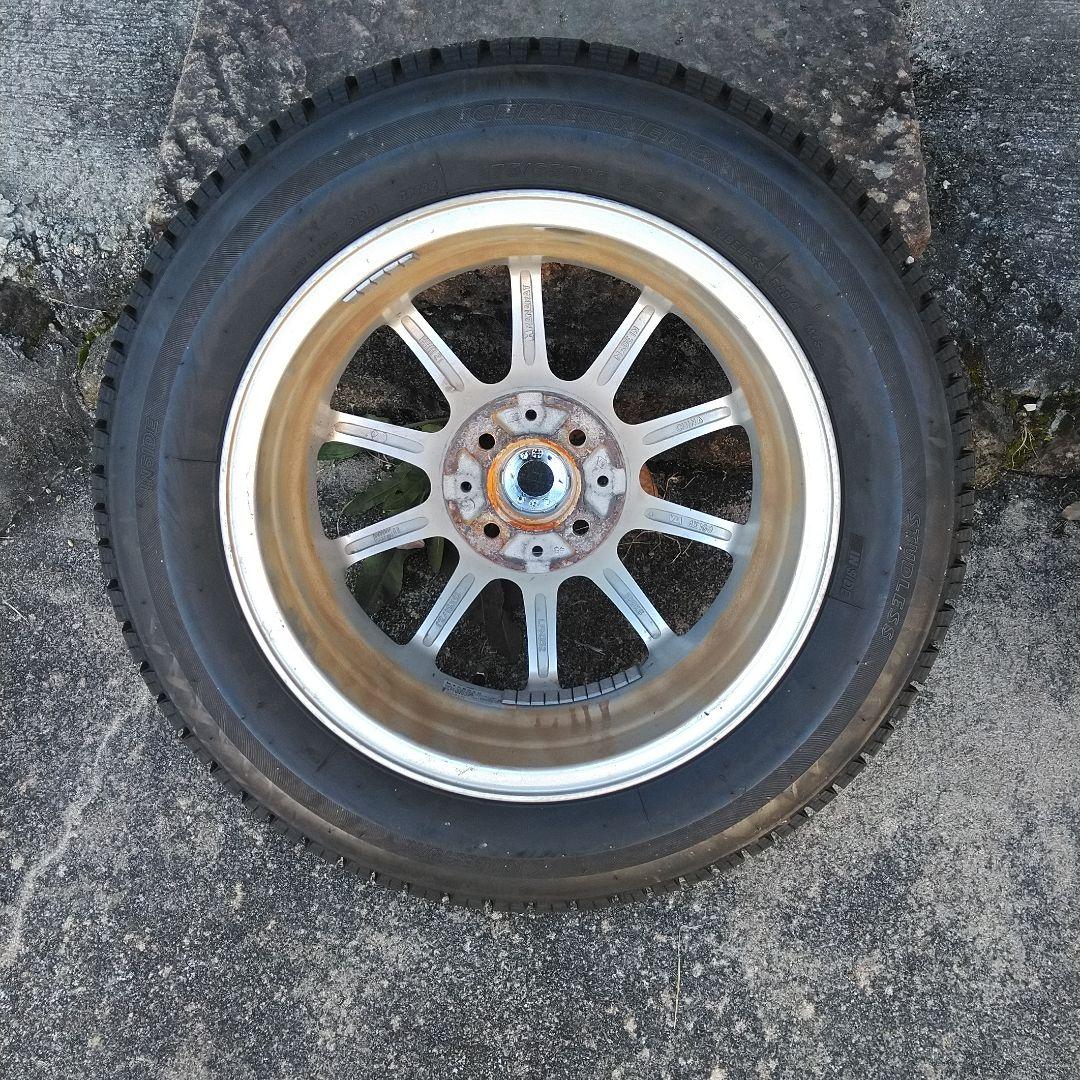 ミニバン、コンパクトカーにBSスタッドレス4本～15インチアルミ付き