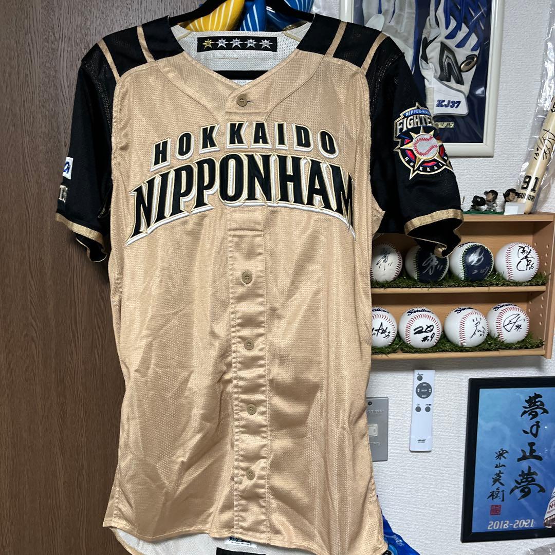 日本ハムファイターズ　谷元圭介　実使用　ユニフォーム
