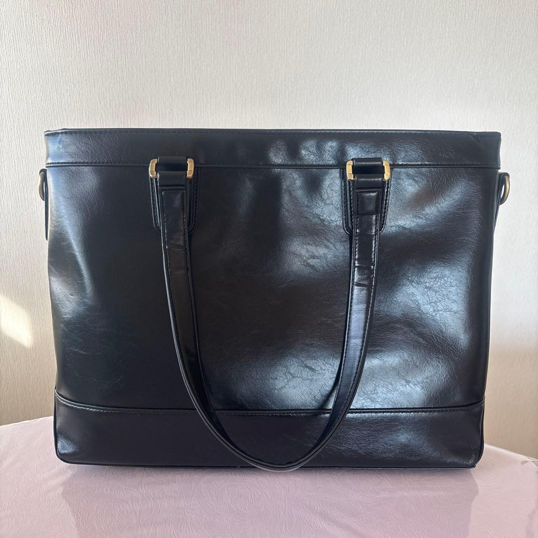 【新品】GOLDMEN ビジネスバッグ トートバッグ メンズ B4 A4 黒