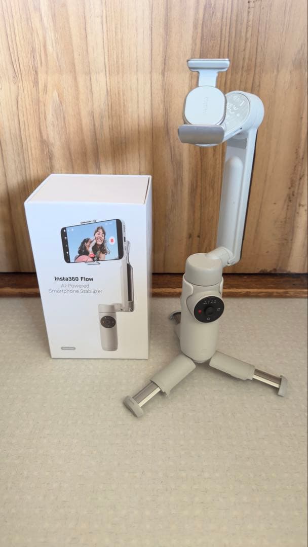 【動作良好】Insta360 Flow ジンバル やや汚れあり