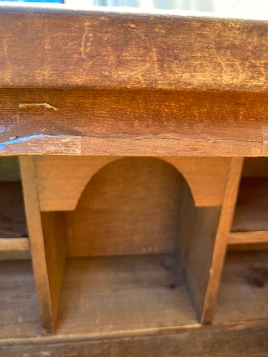 アンティーク 机 チェスト 棚 家具 木製 収納ボックス