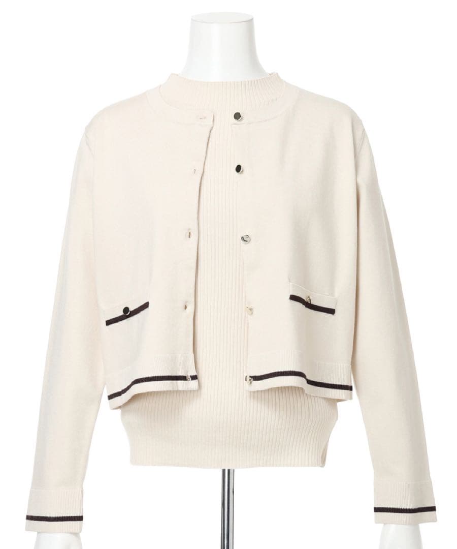 JUSGLITTY ハイネックアンサンブル　　ジャスグリッティー