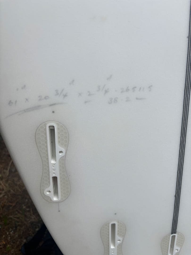 jsサーフボード6'1 ブルズアイ