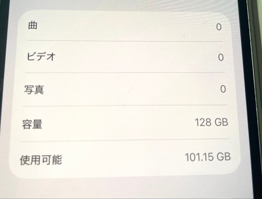 iPhone12ホワイト128GB
