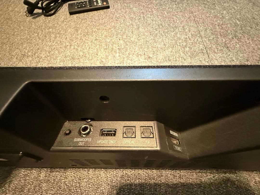 YAMAHA サラウンドバー SR-B20A 2021年製