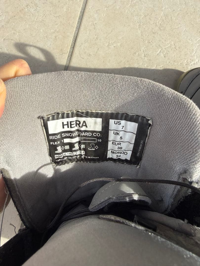 RIDE HERA BOA レディース24cm スノボ ブーツ