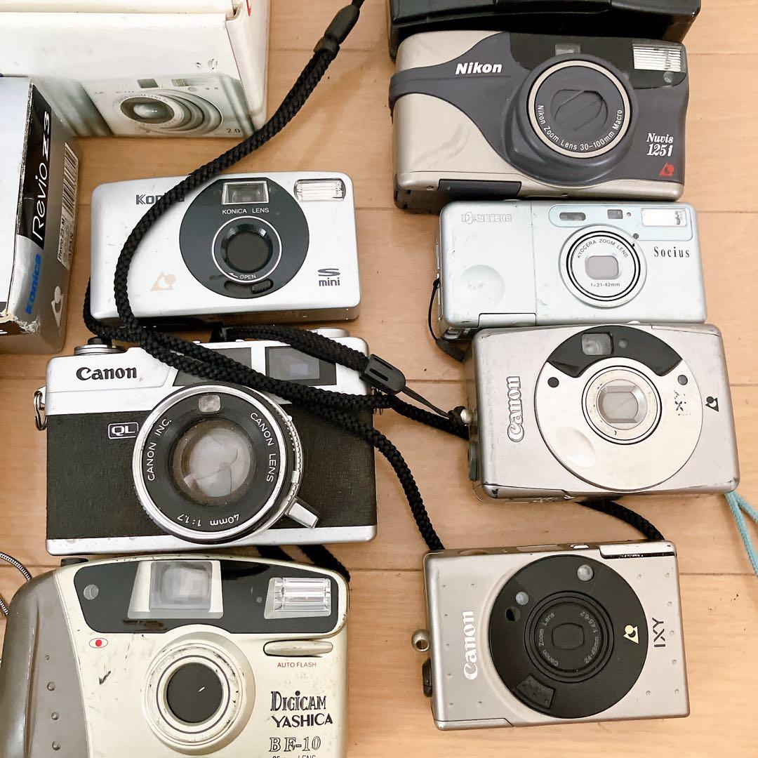 コンパクトカメラ　まとめ売り　大量　在庫処分　動作未確認