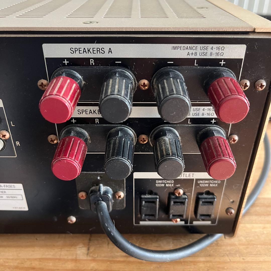 【通電確認済み・以前正常動作】SONY TA-FA5ES プリメインアンプ