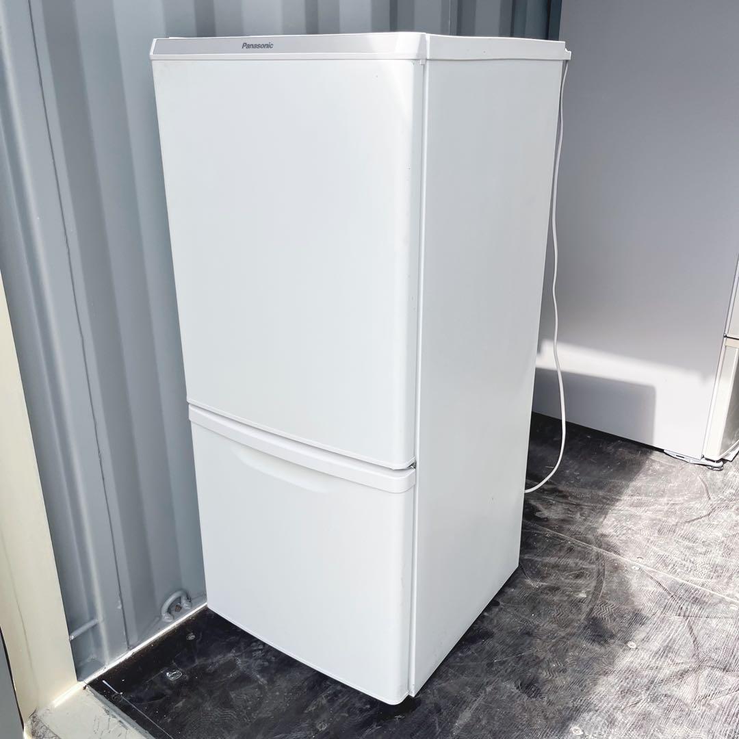125取付無料！パナソニック高性能マットホワイトおしゃれインテリア冷蔵庫！洗濯機