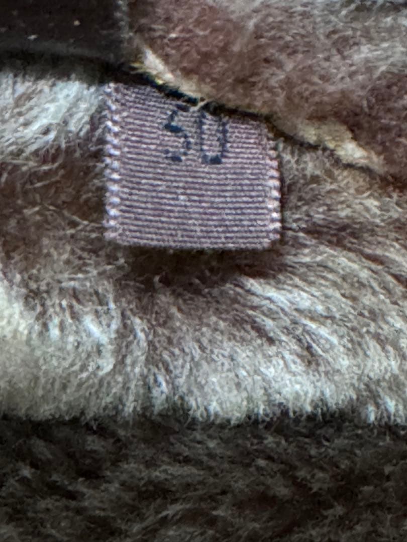 【condo】LOEWEロエベ フード付き ムートンスエード コートL