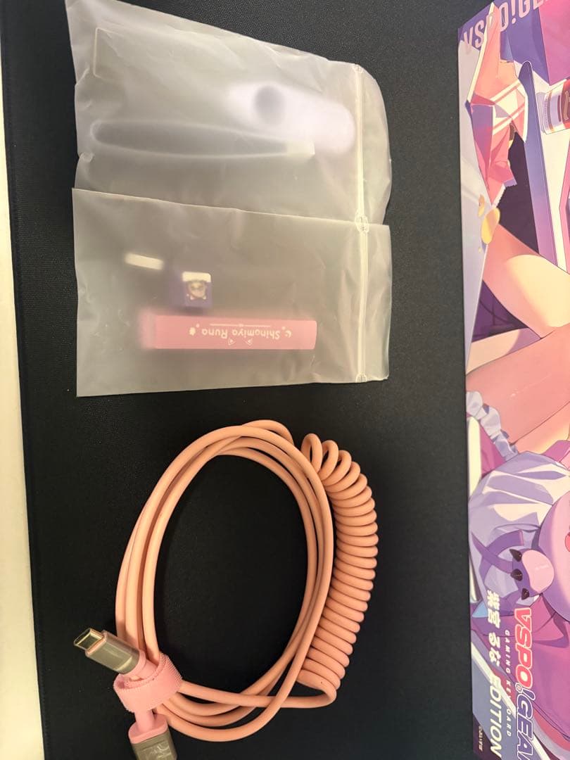 VSPOGEAR 紫宮るな　ゲーミングキーボード