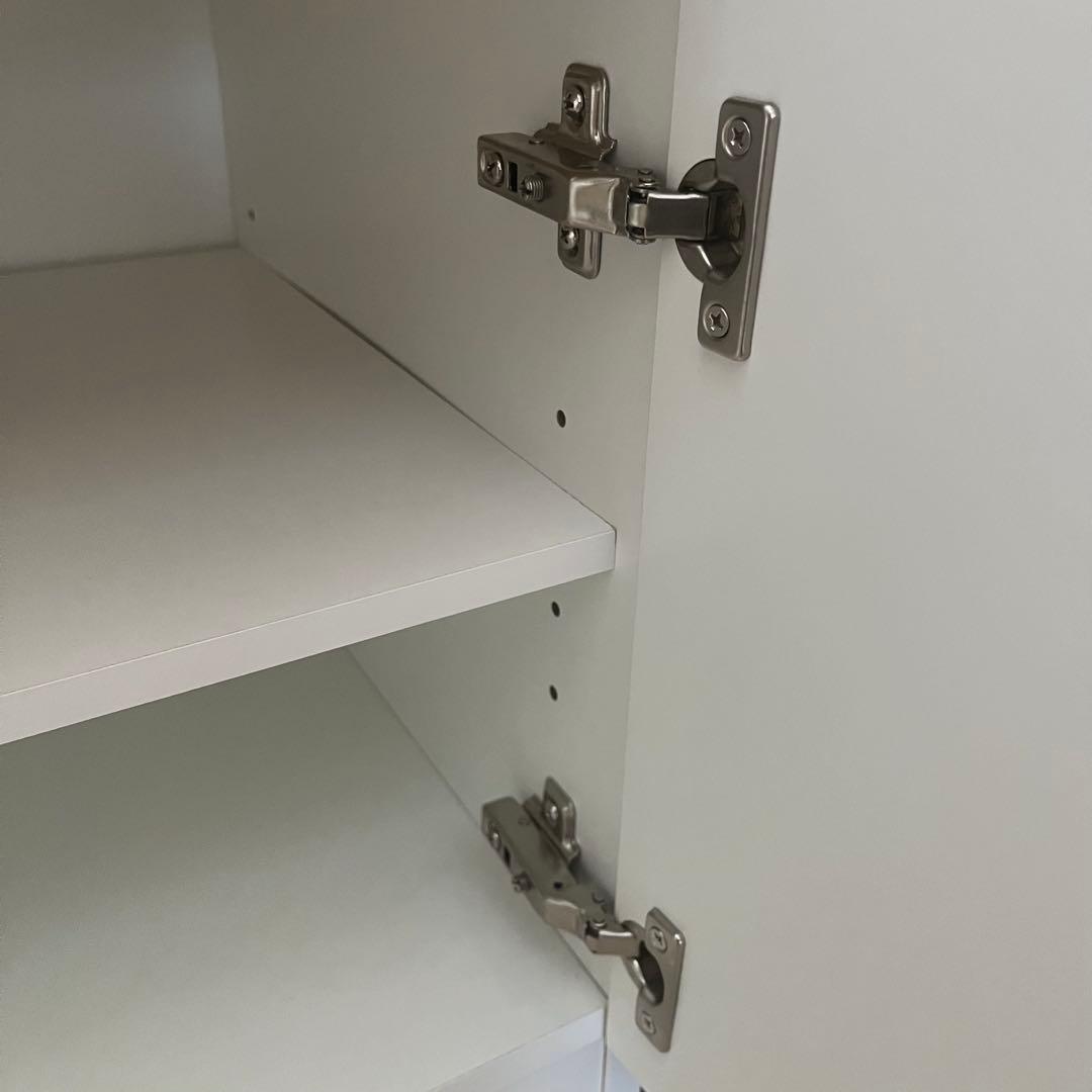 ニトリ　レンジ台　フォルムN RE9060WH　ホワイト　キッチン収納