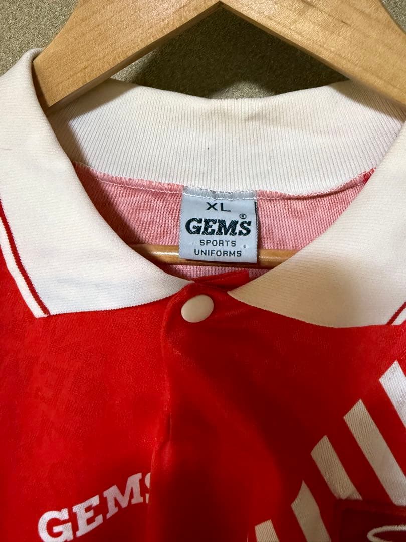 【美品】チュニジア代表 XL 支給品 イタリア製 長袖 サッカー ユニフォーム