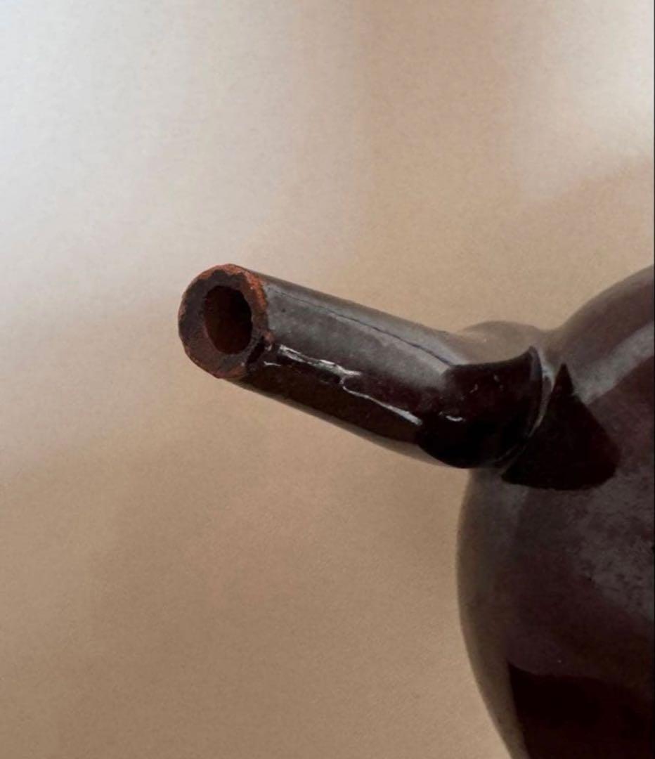 ⚠️出品11月末まで⚠️希少　魔法のランプのような形の キュノワール　調味料入れにも