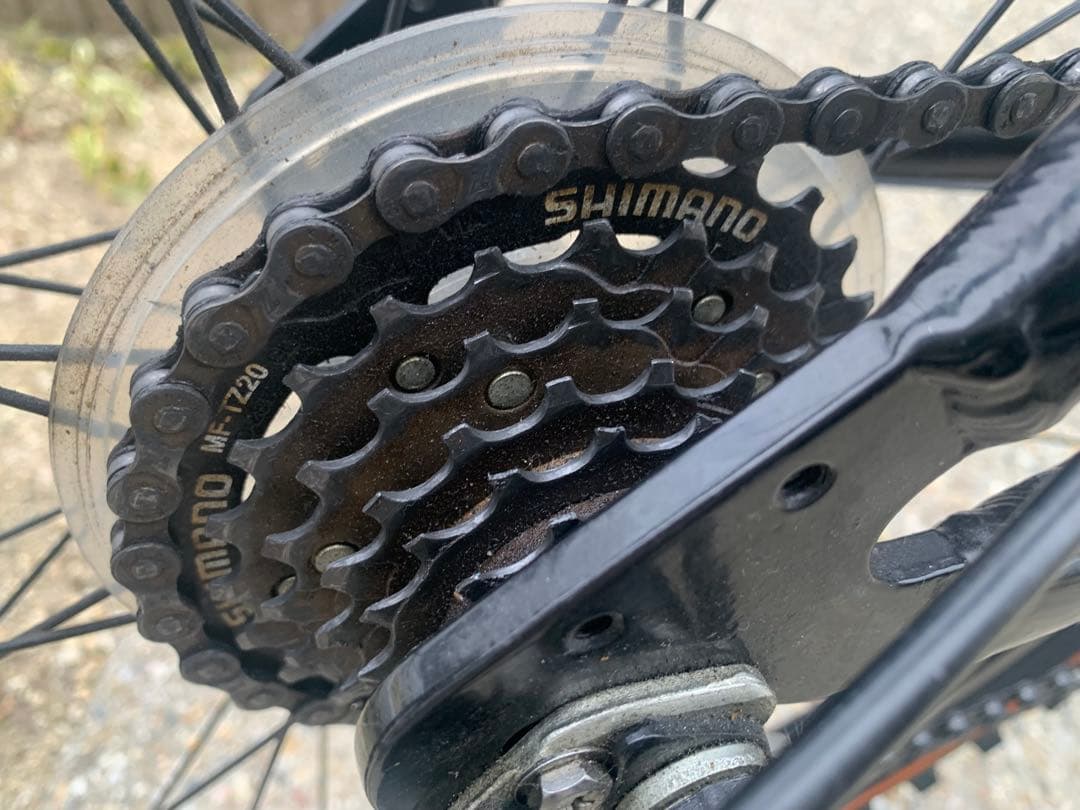 ドッペルギャンガー　マウンテンバイク風　シマノ21段変速　26インチ　折り畳み