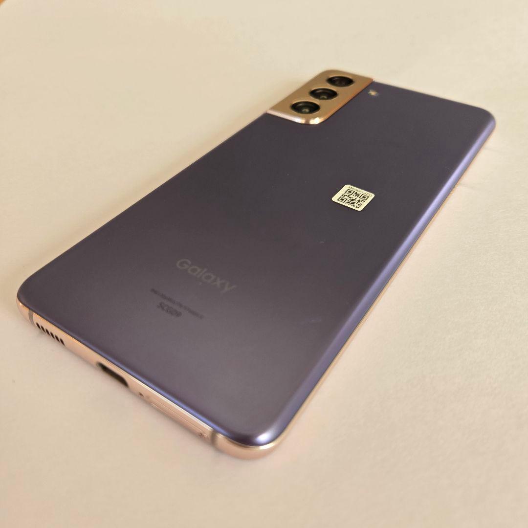 Galaxy S21 SCG09 SIMフリー バッテリー80%以上