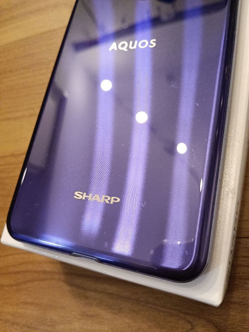 SHARP AQUOS sense4 plus SH-M16 パープル 本体