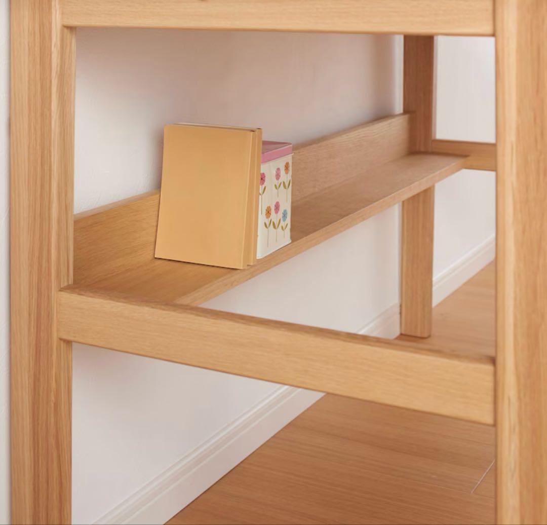 【美品】無印良品　オーク無垢材デスク　1100×550×700