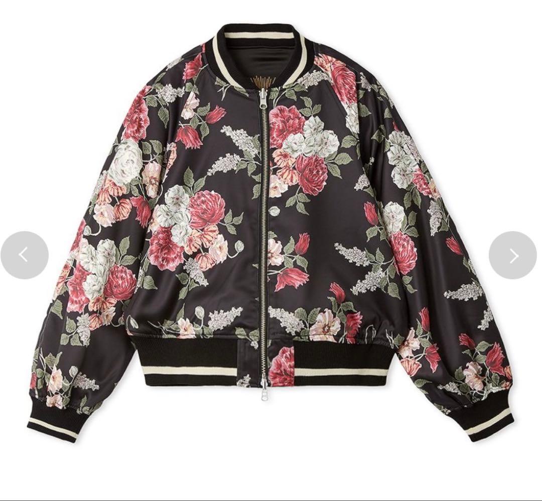 m*a様 【KEITA MARUYAMA】エンブロイダリーリバーシブルスカジャン