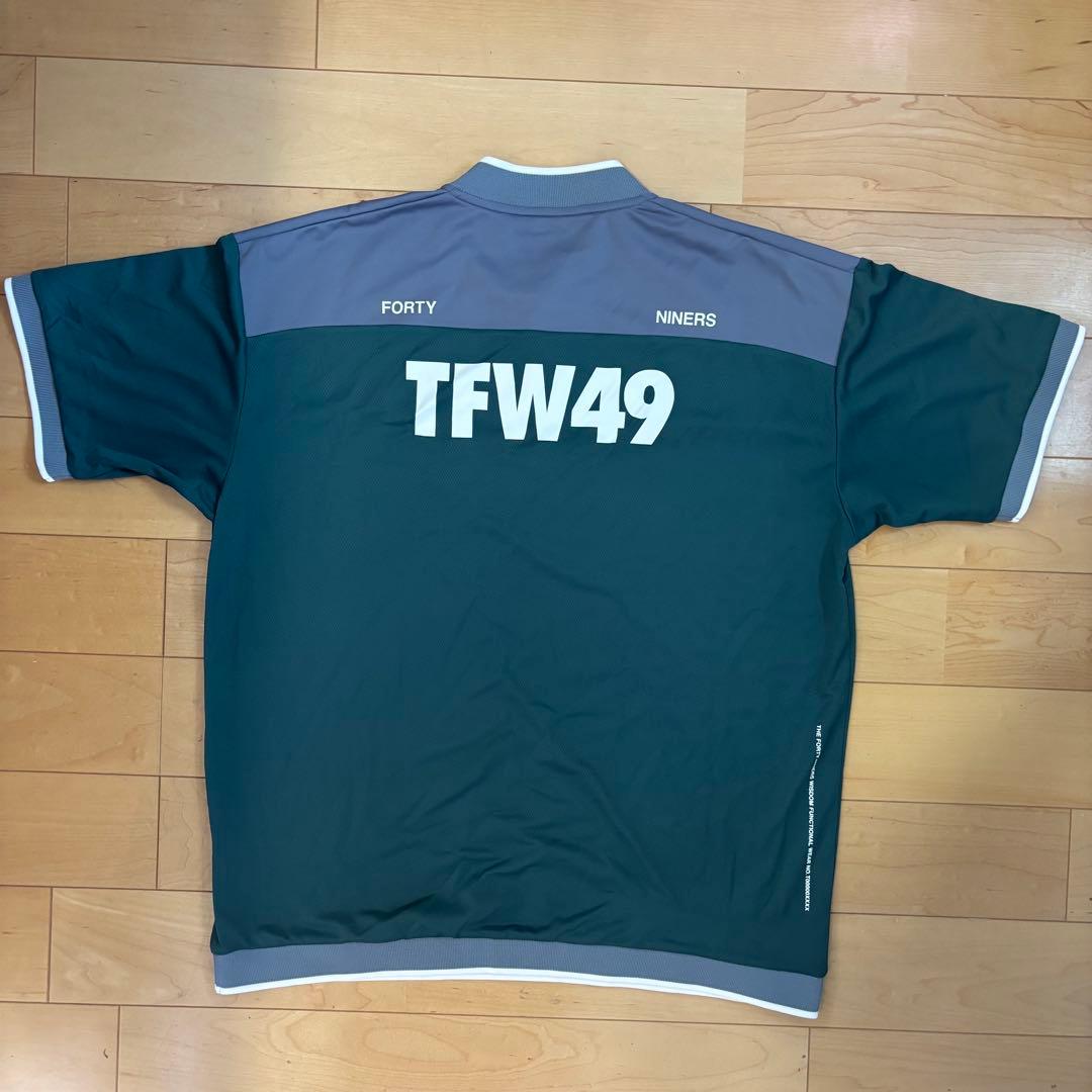 【TFW49】COLLAR LESS LINE POLO