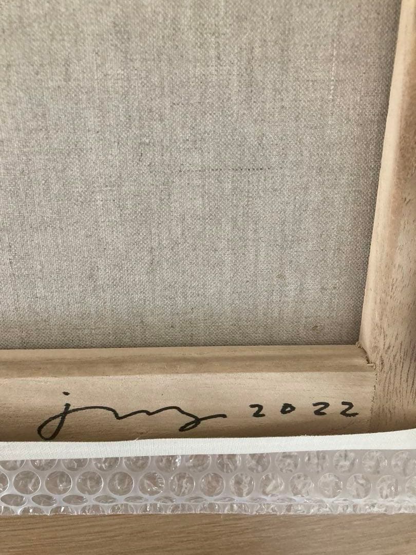 ジェリー鵜飼　キャンバスアート　スマイルビレッジ#1 jerry ukai