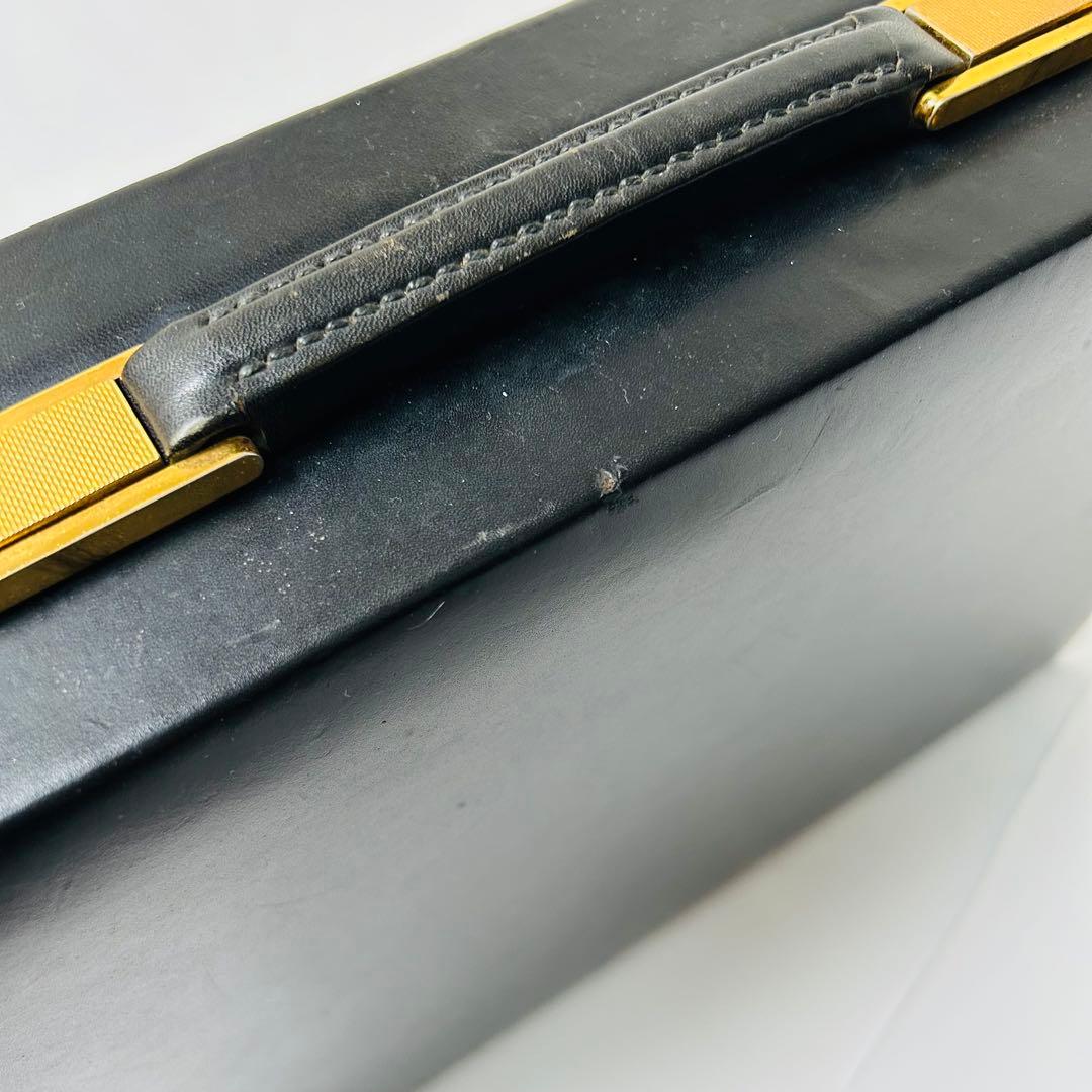 dunhill ダンヒル 本革 アタッシュケース ブリーフケース ビジネス