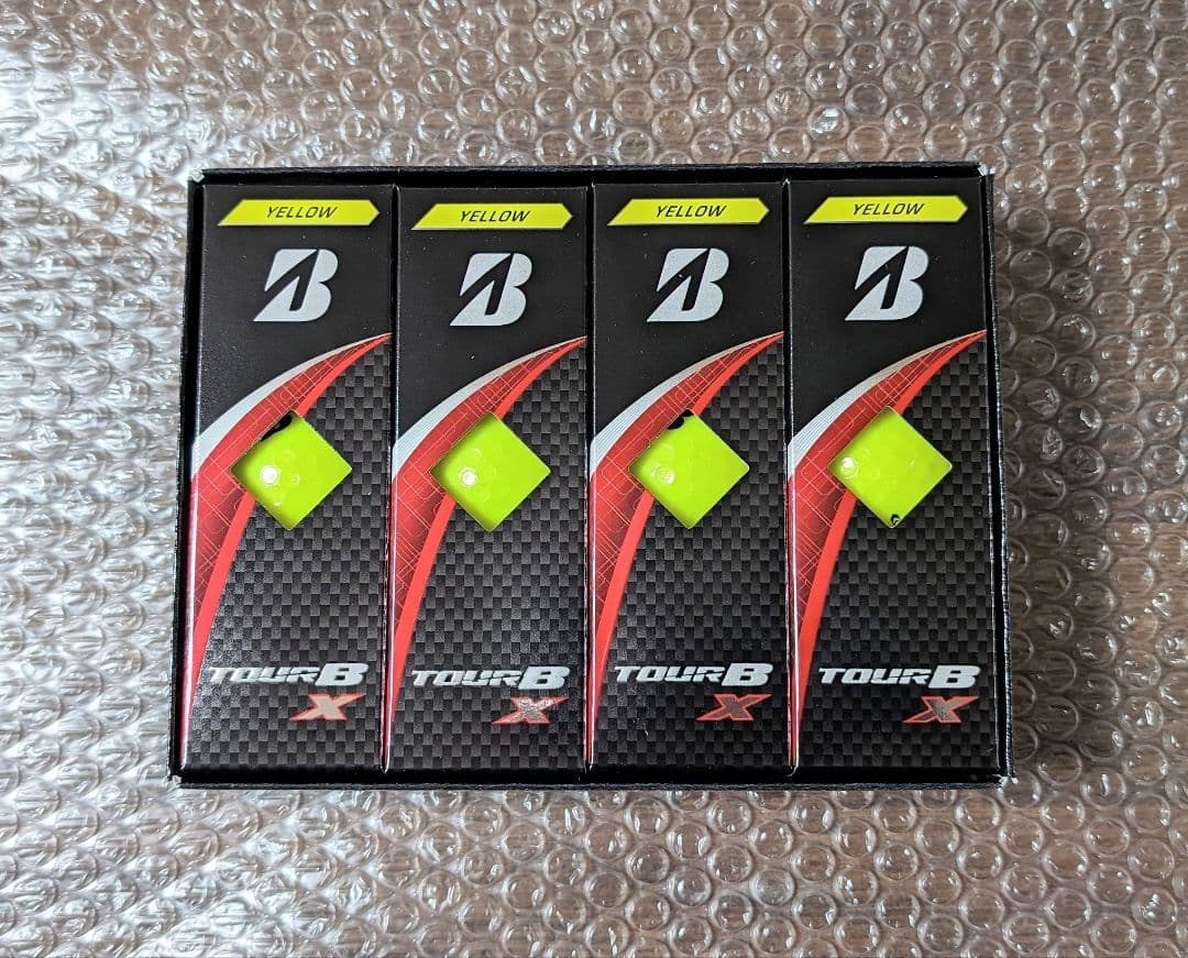 新品 ブリヂストン TOUR B X イエロー　2024年モデル　3ダース