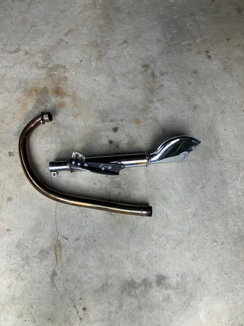 sr400 希少フィッシュテールマフラー