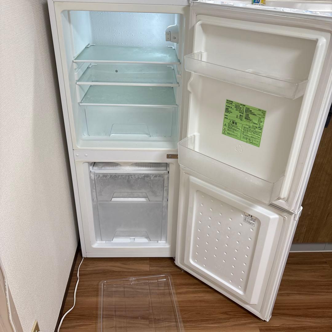 2021年製アイリスオーヤマ冷蔵庫 IRSD-14A-W142L