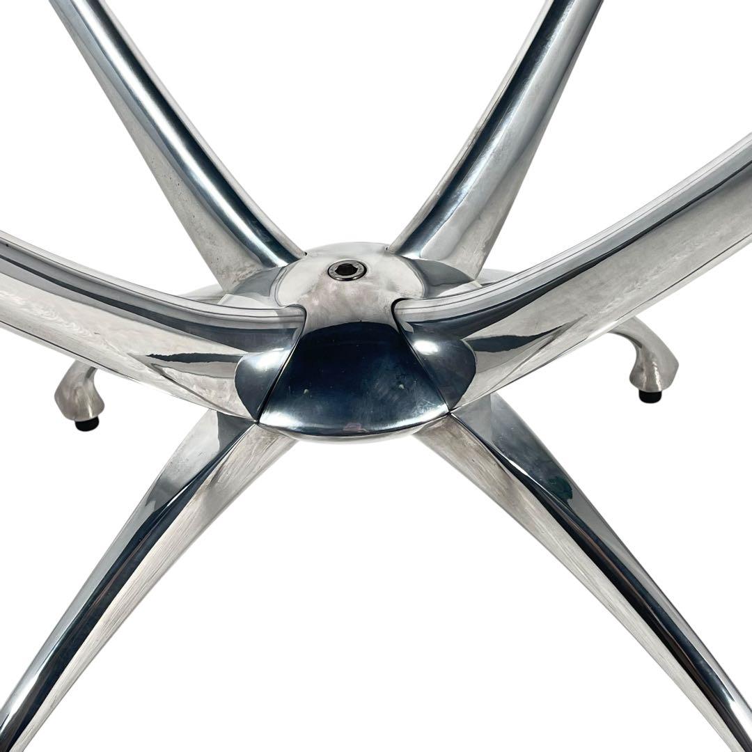 HR462 【Link】アダル ADAL リンクテーブル　ガラステーブル