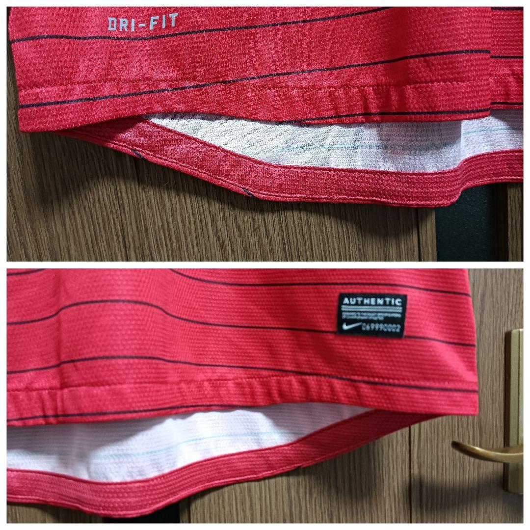 ナイキ 鹿島アントラーズ 本山雅志 ユニフォーム 2013ホーム L