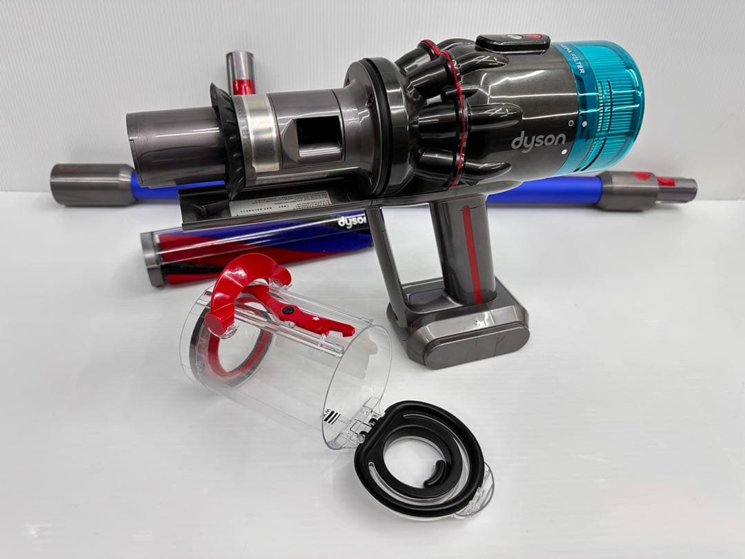 綺麗　美品　ダイソン掃除機　SV21 本体　ヘッド　パイプ　純正バッテリー付き