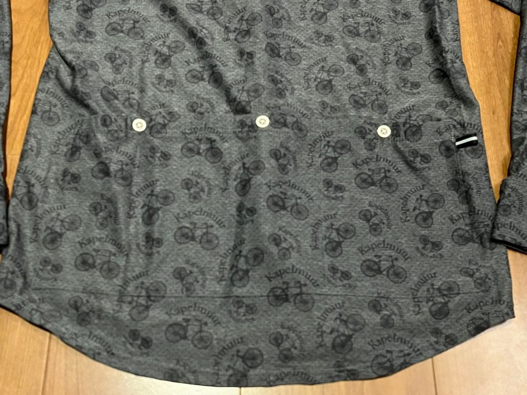 KAPELMUUR サイクルジャージ Sサイズ グレー カジュアルシャツ日本製