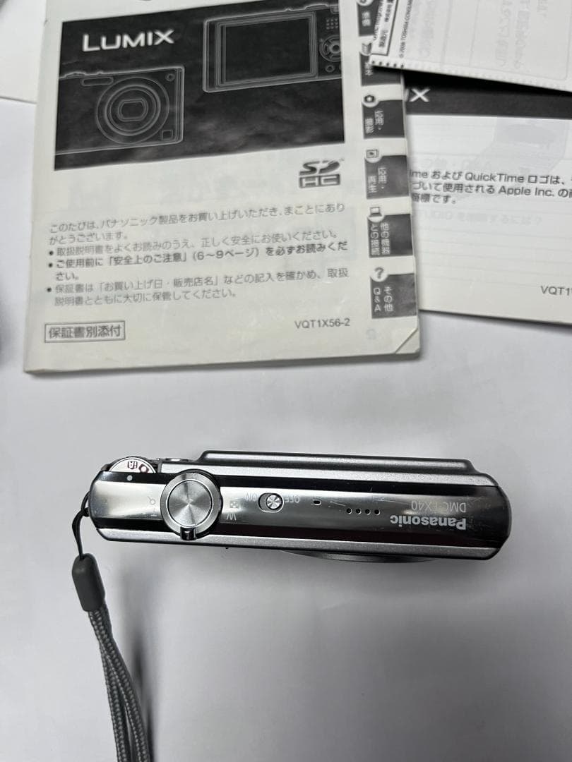 【動作品】パナソニック LUMIX DMC-FX-40