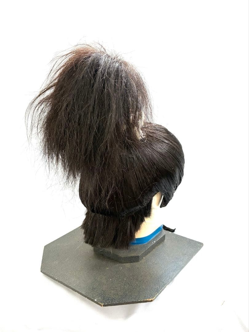 信長、岡守かつら(あみ無しタイプ)中古舞踊かつら、日本髪かつら、大衆演劇かつら