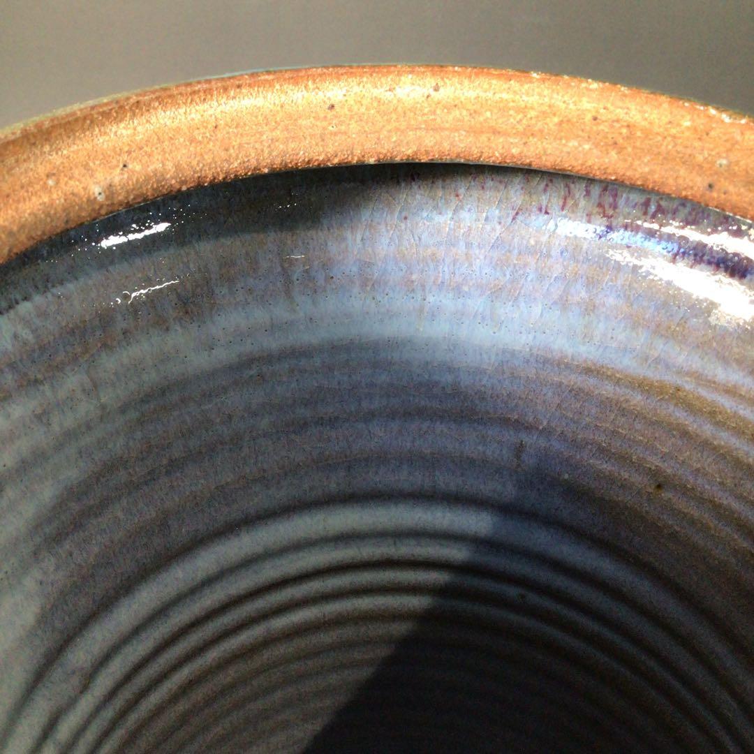 Ｒ９１３　水指　『肥前唐津焼』『天山窯造』　共箱　茶道具