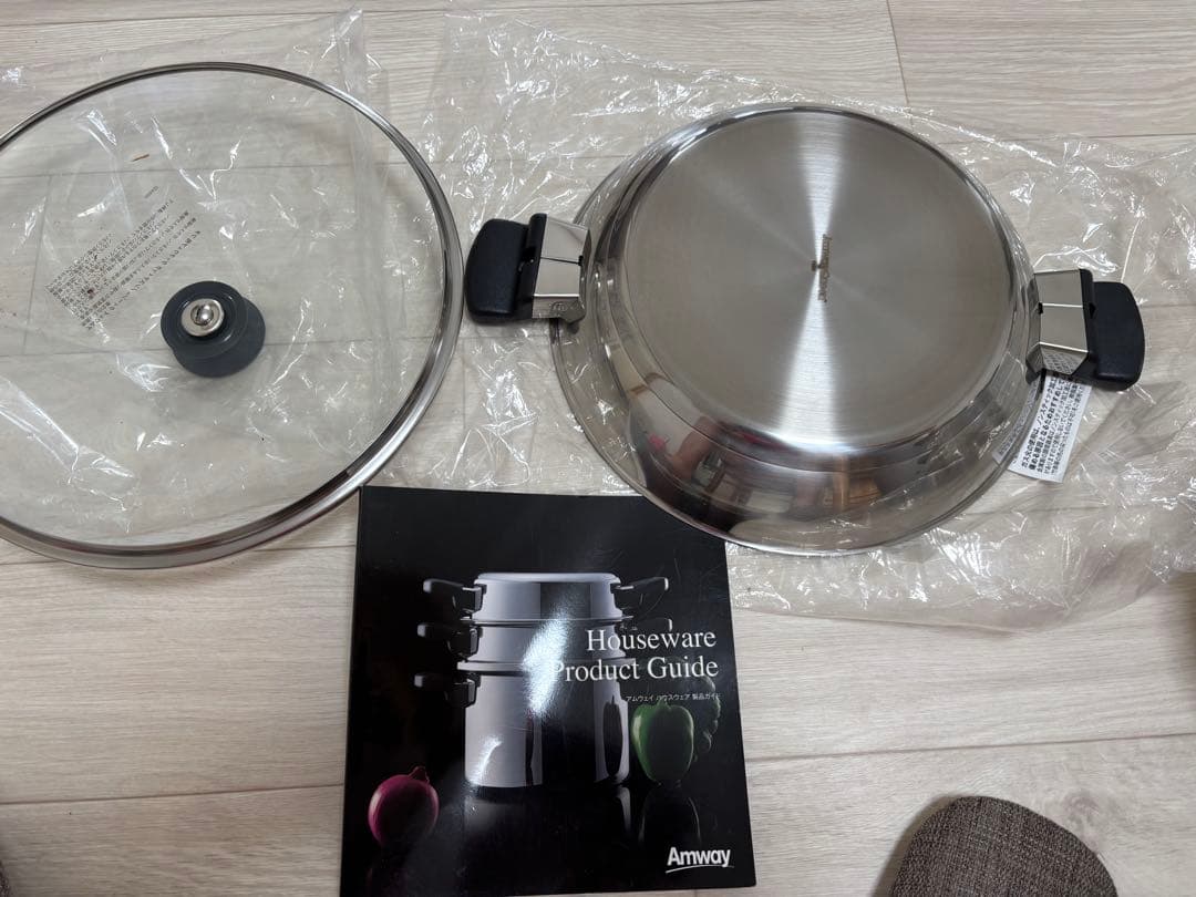 Amway フライパンとガラス蓋