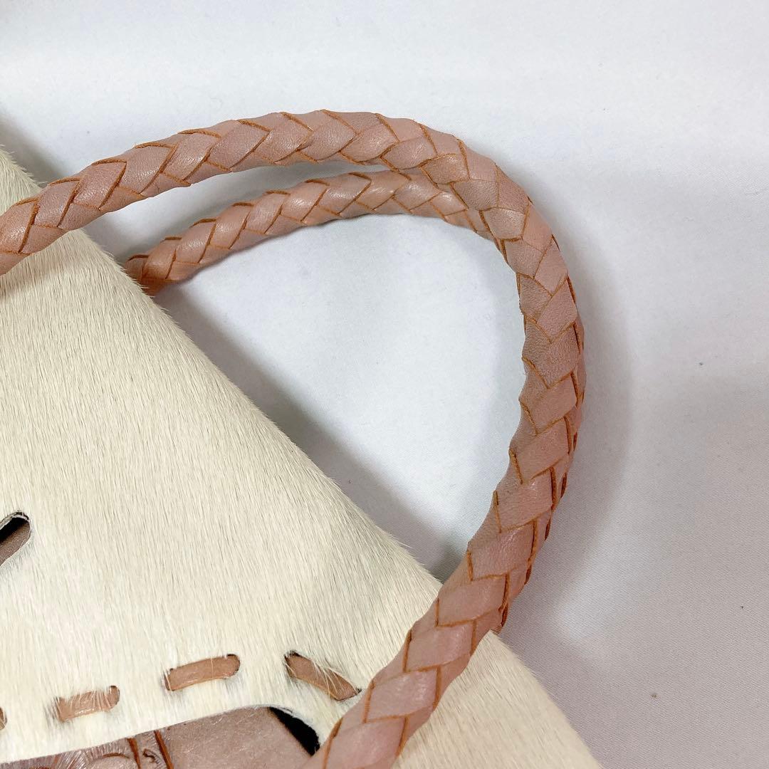 【美品】グレースコンチネンタル カービングトライブス Maestra ハラコ調