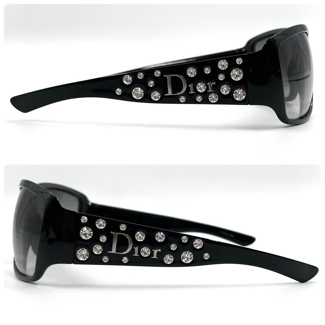 【レア】ディオール サングラス ライトストーン ブラック グラデ アーカイブ