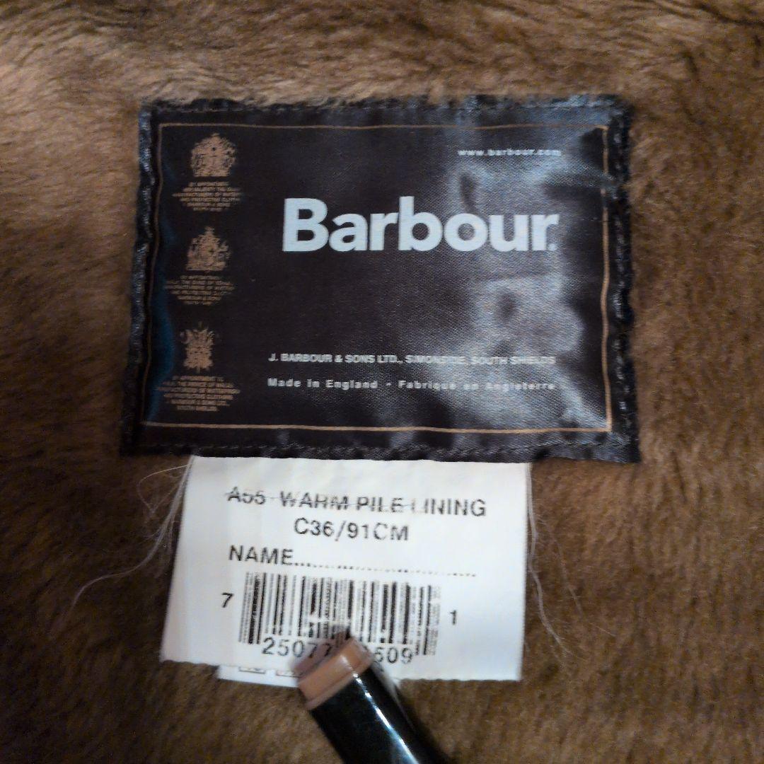 Barbour ベスト　英国製　美品