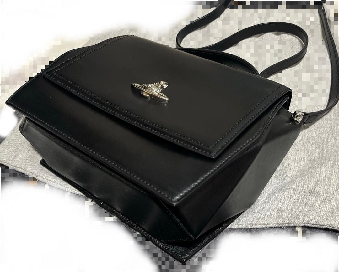 【極美品】Vivienne Westwood ハンドバッグ ショルダーバッグ 黒