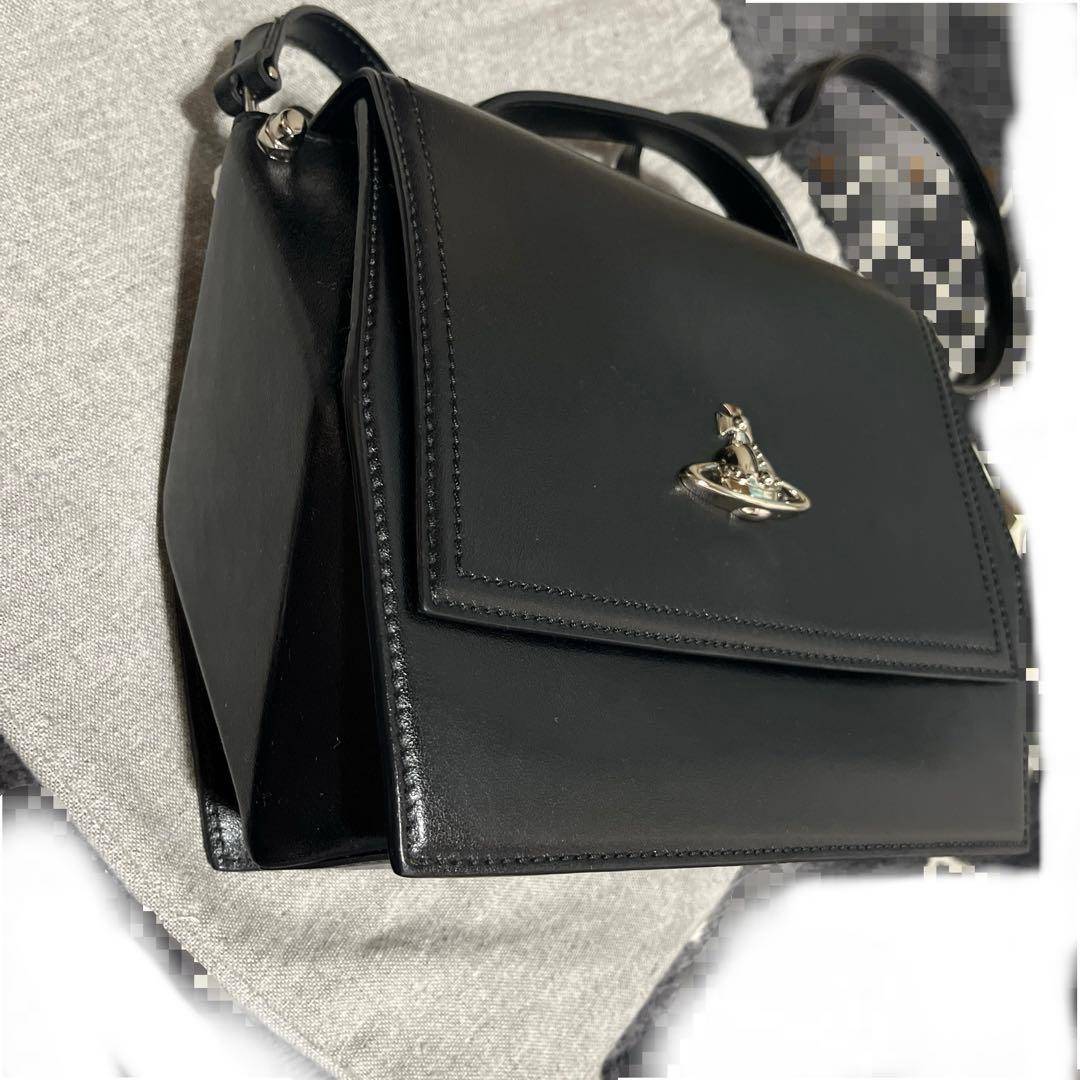 【極美品】Vivienne Westwood ハンドバッグ ショルダーバッグ 黒