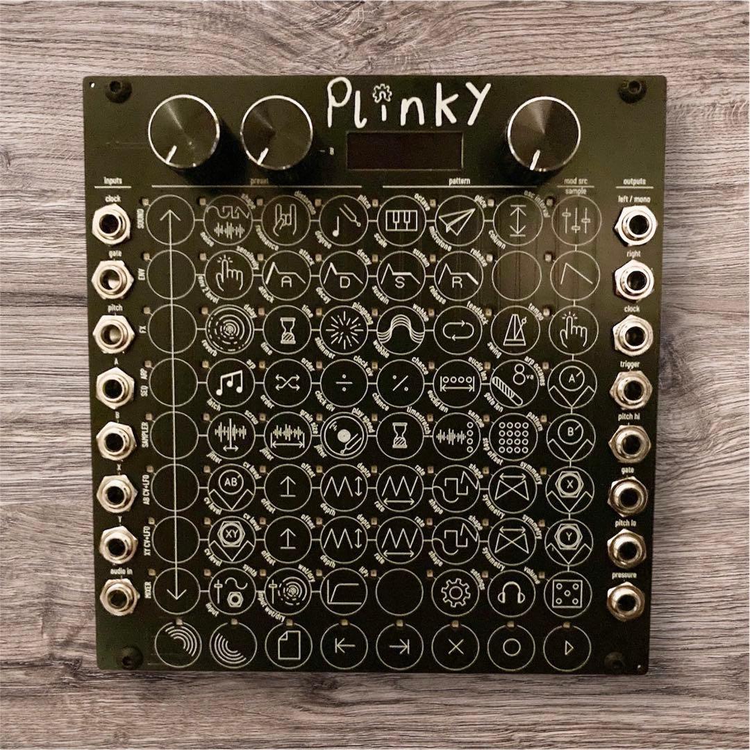 Plinky synth V3 ユーロラック タッチ式高機能シンセ　アンビエント