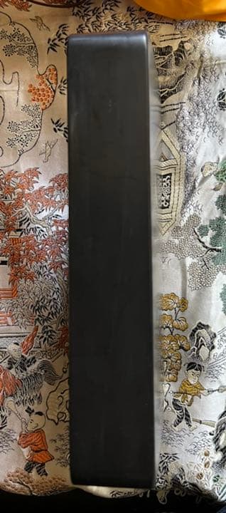 硯　雨畑【清石作】特大硯　芳龍閣硯本舗製