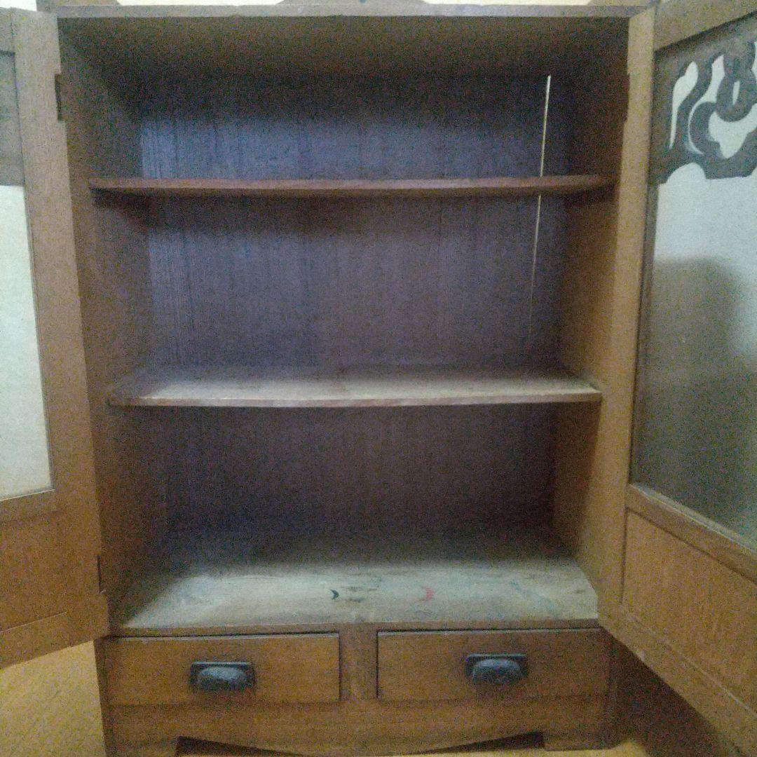 古家具 和箪笥 レトロ アンティーク 本棚 キャビネット