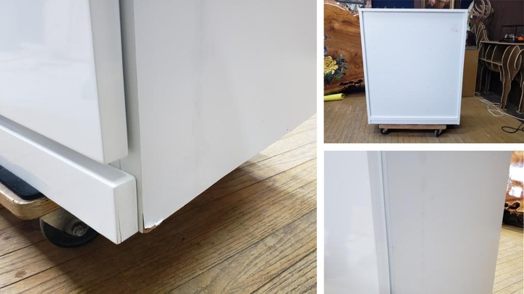 みっしー　美品　引き出し付き　３連ダストボックス